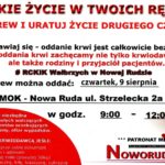 Kropla krwi może uratować życie!