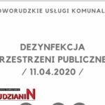 Dziś w nocy dezynfekcja Nowej Rudy