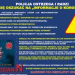 Policja ostrzega i radzi